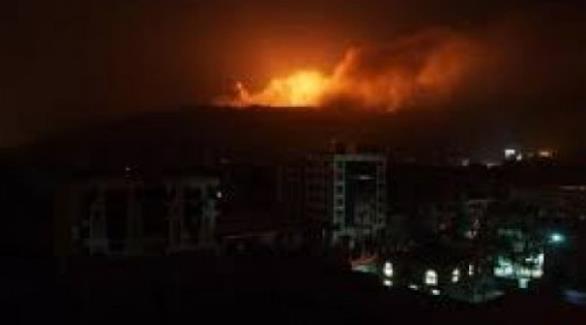 قصف في صنعاء (يمن برس)