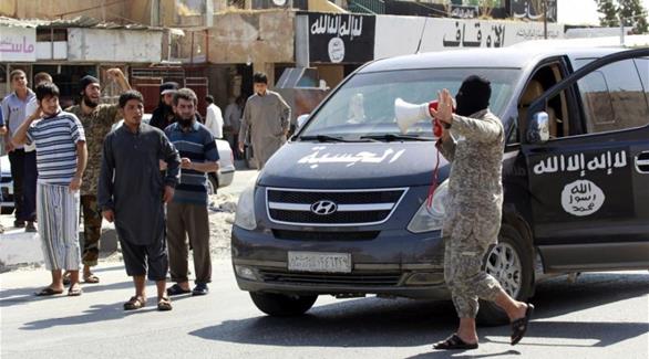 شرطة تنظيم داعش في الرقة السورية (أرشيف)