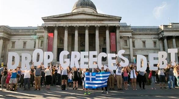 مسيرات متضامنة مع اليونان (أرشيف)