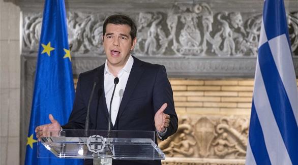 رئيس الوزراء اليوناني ألكسيس تسيبراس (رويترز)