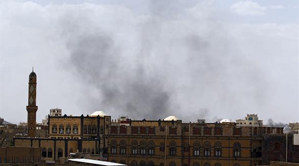 ضربات التحالف العربي في اليمن (رويترز)