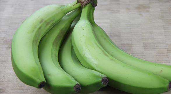 قشر الموز الأخضر هو الأفضل