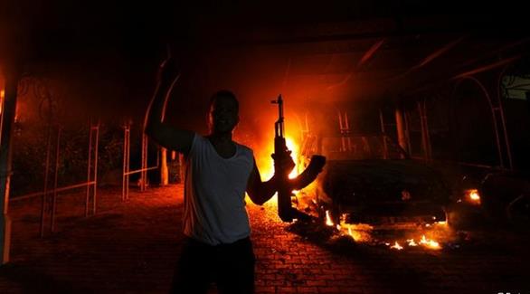 هجوم بنغازي في ليبيا (رويترز)