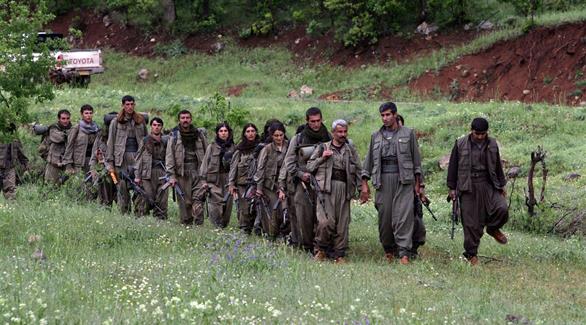 عناصر من حزب العمال الكردستاني (أرشيف)