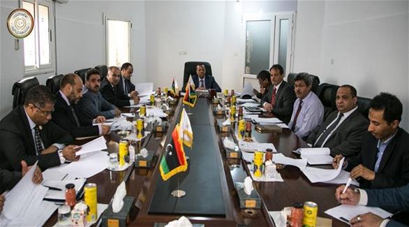 اجتماع الحكومة الانتقالية في ليبيا برئاسة عبد الله الثني (24 - خالد محمود)