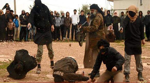 إعدامات داعش قاربت 91 شخصاً خلال شهر في سوريا(أرشيف)