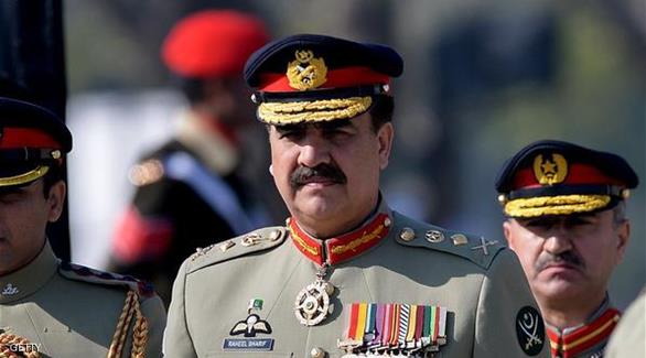 قائد الجيش الباكستاني الجنرال رحيل شريف (أرشيف)