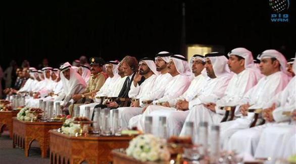 محمد بن راشد خلال افتتاحه القمة (من المصدر)