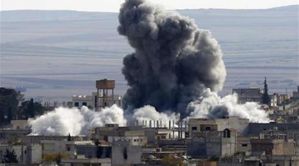 قصف روسي على مواقع تنظيم داعش في الرقة وتدمر بسوريا (أرشيف)