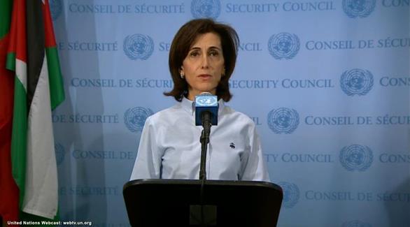 المندوبة الدائمة للأردن لدى الأمم المتحدة دينا قعوار