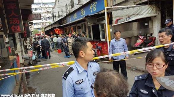 انفجار أسطوانة غاز بمطعم صيني تقتل 17 شخصاً  