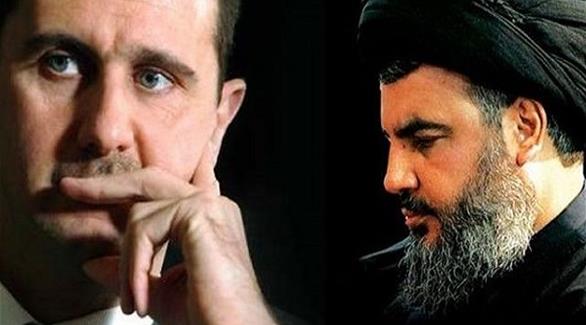 زعيم حزب الله اللبناني حسن نصرالله والرئيس السوري بشار الأسد (أرشيف)