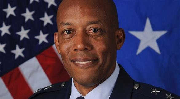 قائد القيادة المركزية للقوات الجوية الأمريكية الجنرال تشارلز براون(أرشيف)