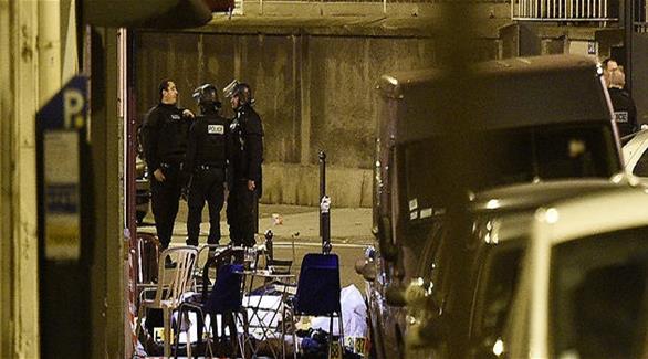 شرطة مكافحة الإرهاب الفرنسية بعد نهاية الهجوم على مسرح باتاكلان (لوبوان)