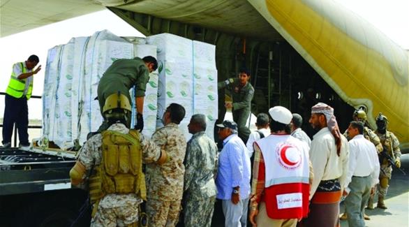 مساعدات الإمارات لليمن (أرشيف)