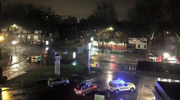 الشرطة الفرنسية تحاصر مقر إطلاق النار (تويتر)