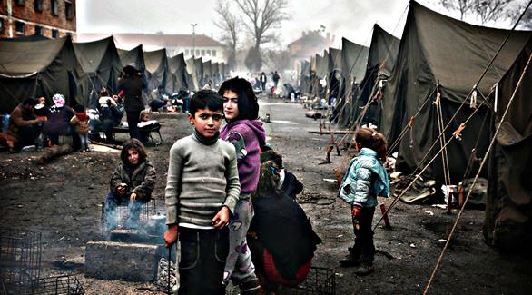 لاجئون سوريون(أرشيف)