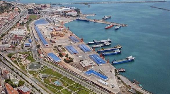 ميناء سامسون التجاري شمال تركيا(أرشيف)
