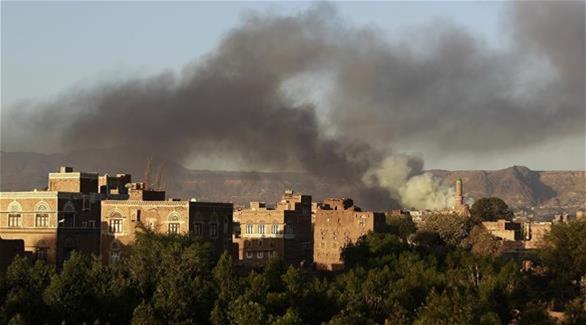 انفجارات عنيفة في تعز والبيضاء بعد غارات لطيران التحالف على مواقع للحوثيين (أرشيف)