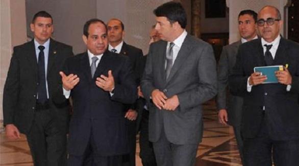 الرئيس المصري يؤكد لرئيس وزراء إيطاليا هاتفياً أن حادث المواطن الإيطالي يحظى باهتمام بالغ (أرشيف)