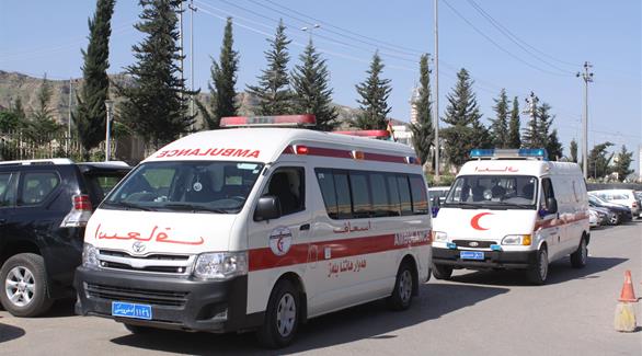 سيارات إسعاف في أربيل (أرشيف)