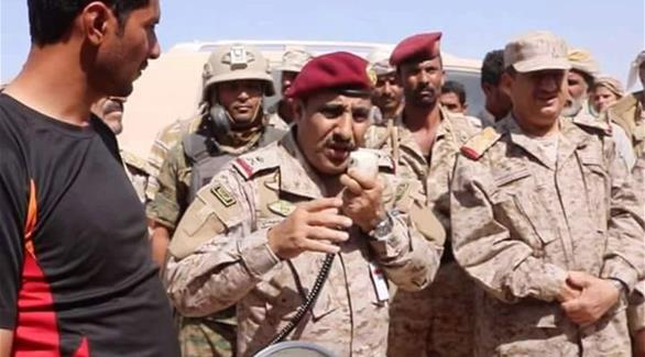 رئيس هيئة الأركان وقائد القوات الخاصة بالتحالف العربي بفرضة نهم يؤكدون اقتراب معركة صنعاء (يمن برس)