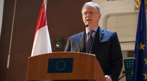 سفير الاتحاد الأوروبي لدى مصر جيمس موران (أرشيف)