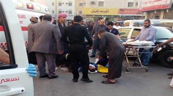 جثمان المصري المدهوس بعد الحادث (إنترنت)