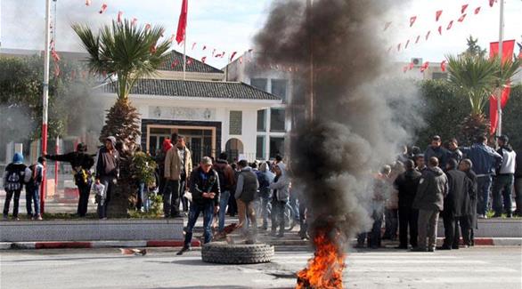 احتجاجات تونس (أرشيف)