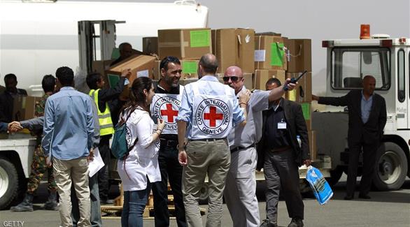 مساعدات الصليب الأحمر(أرشيف)