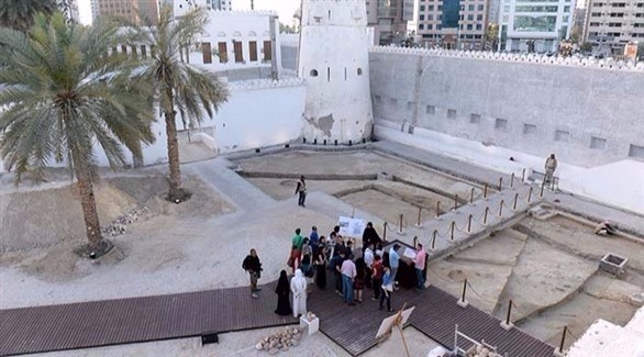 جانب من قصر الحصن في أبوظبي (أرشيف)