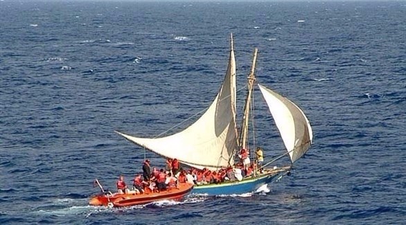 غرق قارب مهاجرين قبالة سواحل هايتي (تويتر)