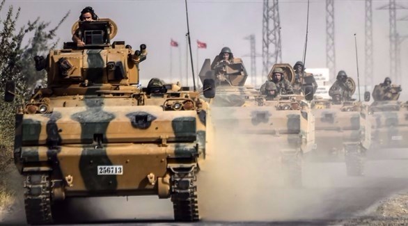 حشود عسكرية تركية تتجه إلى سوريا.(أرشيف)