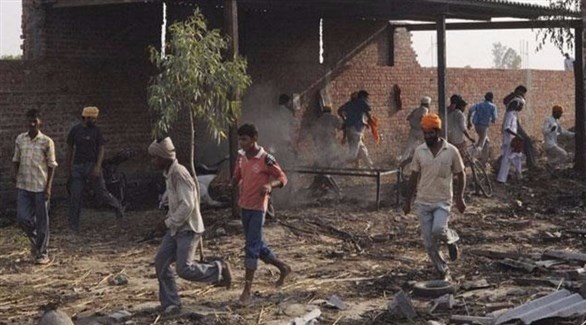 انفجار بمصنع للألعاب النارية في الهند (أرشيف)