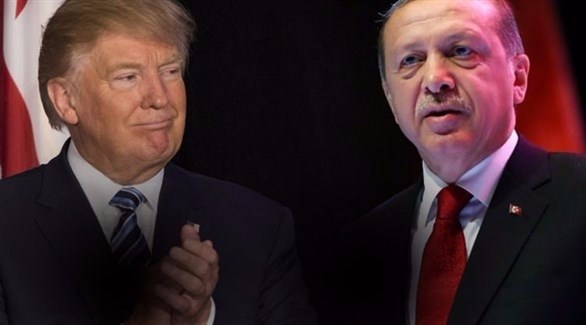 الرئيسان الأمريكي دونالد ترامب والتركي رجب طيب أردوغان.(أرشيف)