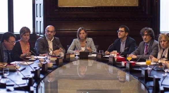 رئيسة برلمان إقليم كتالونيا الإسباني كارمي فوركاديل (أرشيف)
