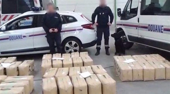 مصادرة شحنة مخدرات في فرنسا (أرشيف)