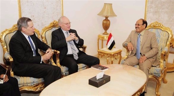 نائب الرئيس اليمني يلتقي نائب مساعد وزير الخارجية الأمريكي (سبأ)