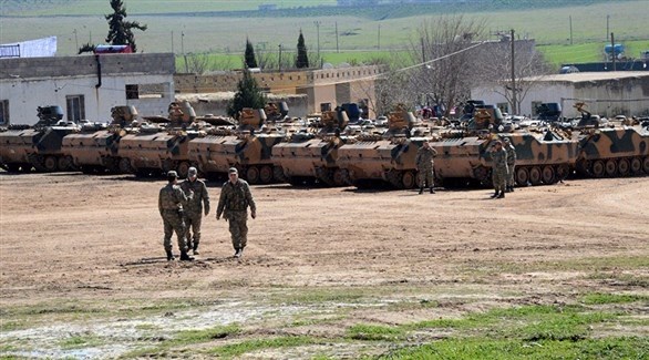 قوات تركية قرب سوريا (أرشيف)