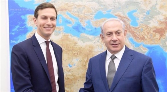 رئيس الوزراء الإسرائيلي بنيامين نتانياهو وصهر الرئيس الأمريكي جاريد كوشنر.(أرشيف)