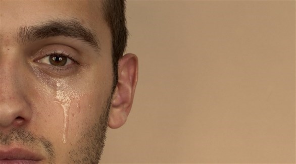 متوسط بكاء الرجل 1.9 مرة في الشهر