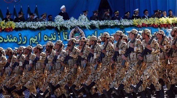 عرض عسكري في طهران.(أرشيف)