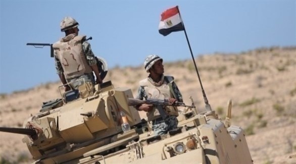 الجيش المصري بسيناء (أرشيف)