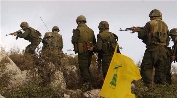 مقاتلون من حزب الله على إحدى الجبهات.(أرشيف)
