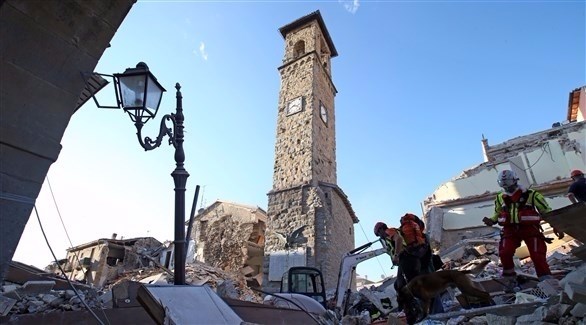 زلزال سابق في إيطاليا (أرشيف)