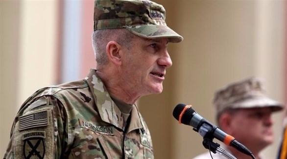 قائد القوات الأمريكية في أفغانستان، الجنرال جون نيكولسون (أرشيف)