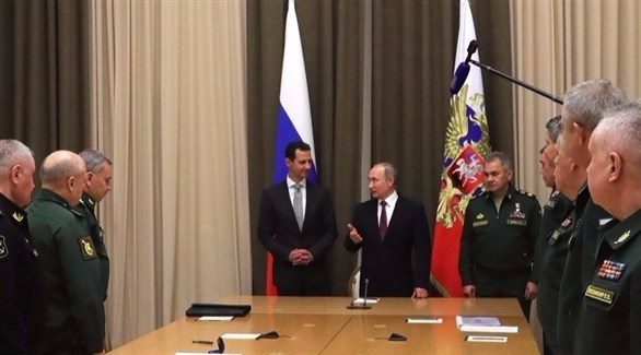 الأسد يلتقي بوتين في سوتشي (إ ب أ)