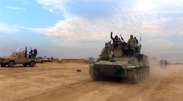 ميليشيا الحشد تلاحق داعش في الصحراء العراقية (إ ب أ)