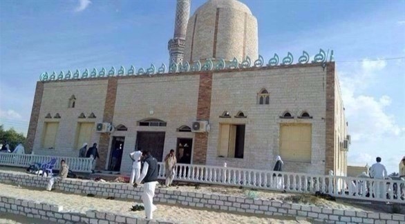 الهجوم الإرهابي على مسجد الروضة بالعريش (أرشيف)