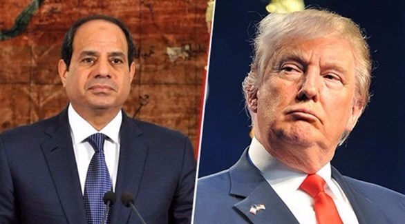 الرئيس الأمريكي ترامب ونظيره المصري السيسي (أرشيف)